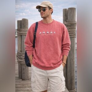 Island Beach Company‎ Halifax Nova Scotia Vintage 90s Mens Large Sweatshirt USA